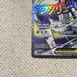 Pokemon Mega Froslass EX Full Art Holo ASC 265/217 Hero HP 310 Stage 1 - Image 5