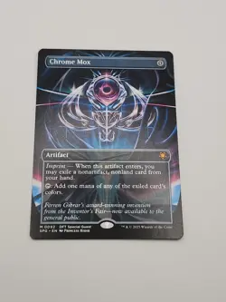 Chrome Mox (Borderless) MtG Special Guests Regular - Image 1