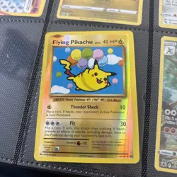 Pokemon TCG Flying Pikachu 110/108 – XY Evolutions Secret Rare NM/M - Image 1