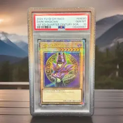 2024 YU-GI-OH RA03 QUARTER CENTURY BONANZA EN080 Dark Magician 1stEd QCSR PSA 10 - Image 1