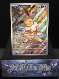 Pokemon Card German Evoli Eevee SVP 173 Black Star ETB Promo Near Mint - Image 1