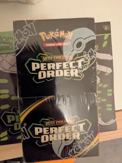 Pokemon TCG Perfect Order Half Booster Box 18 Packs - Sealed - Image 1