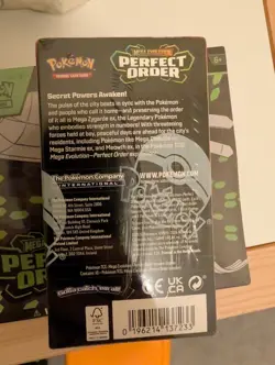Pokemon TCG Perfect Order Half Booster Box 18 Packs - Sealed - Image 3