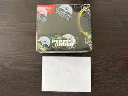 Pokemon TCG Perfect Order Booster Box NEW SEALED READY TO SHIP - Image 1