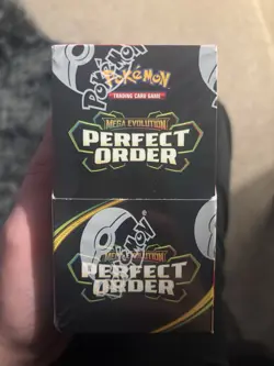 Pokemon TCG Perfect Order Booster Box 18 Packs Factory Sealed - Image 1