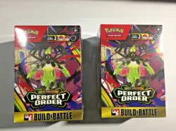 Pokemon TCG Perfect Order Build And Battle Box x2 New Sealed - Image 1