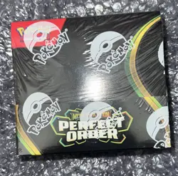 Pokemon Mega Evolution Perfect Order Booster Box NEW FACTORY SEALED - Image 1
