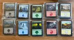 300 Magic the Gathering Basic Land Cards Lot - 60 of each type - Free shipping - Image 1