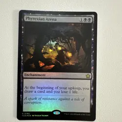 Phyrexian Arena (NM Foil) FDN-0180 Rare MTG - Image 1