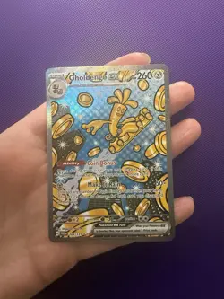 Pokemon Gholdengo EX TCG Prismatic Evolutions Card 164/131 NM Condition - Image 1