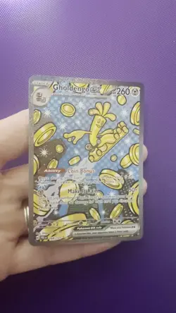 Pokemon Gholdengo EX TCG Prismatic Evolutions Card 164/131 NM Condition - Image 2