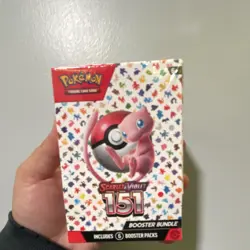 Pokemon Scarlet & Violet 151 Booster Bundle 6 Packs Mew English TCG Card Stock - Image 1