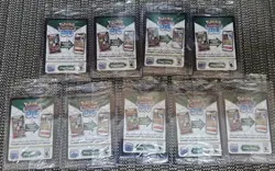 Prismatic Evolutions Surprise Box Sealed Stamped Promo Cards Complete Set of 9 - Image 2