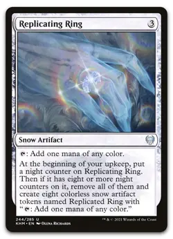 Replicating Ring #244 (NM) Kaldheim KHM Magic MTG - Image 1