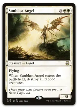 Sunblast Angel #74 (NM) Forgotten Realms AFC Magic MTG - Image 1