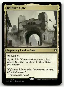 Baldur's Gate #345 (NM) Baldur's Gate CLB Magic MTG - Image 1