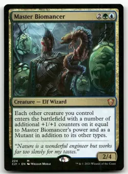 Master Biomancer #224 (NM) Commander 2021 C21 Magic MTG - Image 1