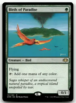 Birds of Paradise #151 (NM) Dominaria Remastered DMR Magic MTG - Image 1