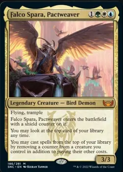 MTG - FALCO SPARA, PACTWEAVER - Streets of New Capenna (M) - Image 1