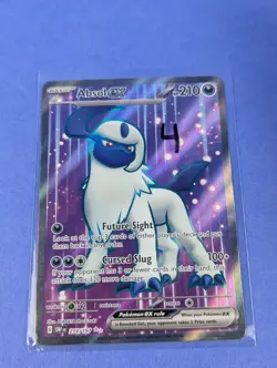 Absol ex - 214/197 - Full Art Ultra Rare Holo Obsidian Flames - Pokemon - LP - Image 3