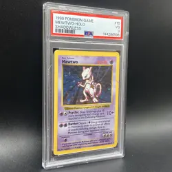 1999 Pokemon Shadowless Mewtwo Holo #10 PSA 3 Base Set🔥 - Image 3