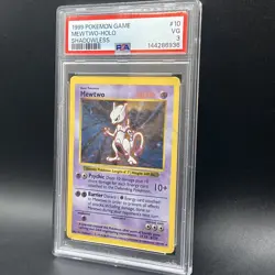 1999 Pokemon Shadowless Mewtwo Holo #10 PSA 3 Base Set🔥 - Image 4