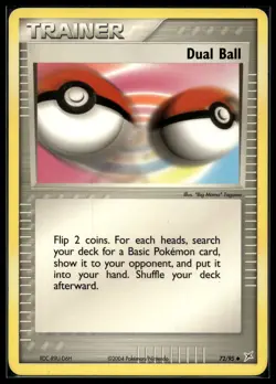 Pokemon Team Magma vs Team Aqua 72/95 Dual Ball - Image 1