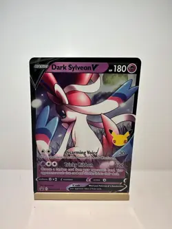Dark Sylveon V SWSH134 Holo Promo Sword & Shield Promo Pokemon Near Mint - Image 1