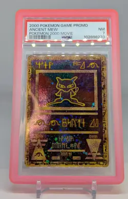 PSA 7 ✨ Ancient Mew Promo 🌀 X2 Swirl 🌀 Pokemon Movie 2000 + 🌸PSA Guard - Image 3
