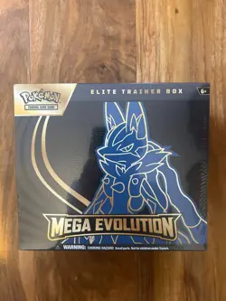 Pokemon TCG Mega Evolution Lucario - Elite Trainer Box ETB - Brand New - Sealed - Image 1