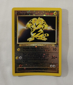 Pokemon TCG Electabuzz 001/009 Best of Promos Reverse Holo 2002 - Image 1