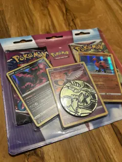 🌦Pokemon TCG: 2-Pack Blister, Galarian Moltres, Articuno, Zapdos & Coin ✅ - Image 2