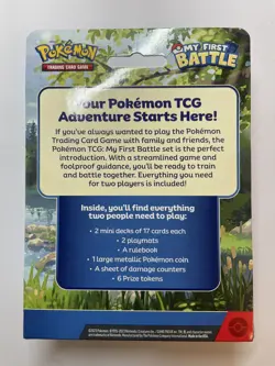 Pokemon My First Battle Two Mini Starter Decks Charmander & Squirtle Sealed New - Image 4