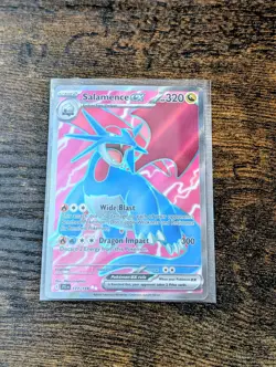 Salamence EX 177/159 Journey Together Holo Full Art Ultra Rare Pokemon NM-MT - Image 1