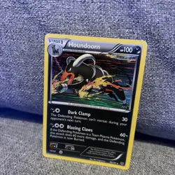 Houndoom 56/101 Rare Holo Plasma Blast Pokemon TCG - Image 2