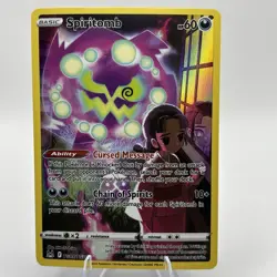 Spiritomb TG09/TG30 Swsh11: Lost Origin Trainer Gallery Holo NM Pokemon - Image 1