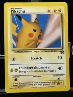 Pikachu (SNAP Promo) 26/53 Wotc Promo Regular Pokemon TCG - Image 3