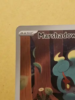 2025 POKEMON MEGA EVOLUTION IR FULL ART HOLO MARSHADOW 146/132 NM - Image 4