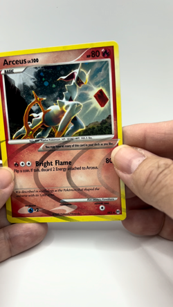 Pokemon TCG Arceus LV.100 AR3 Arceus Basic Regular 80 HOLO **MP** - Image 2