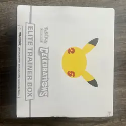 Pokemon TCG Celebrations Elite Trainer Box 25th Anniversary - BRAND NEW SEALED - Image 1