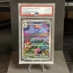 Gloom 198/197 PSA 10 Pokemon Sv: Obsidian Flames IR Illustration Rare - Image 1