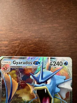 Pokemon Gyarados GX Sm-Crimson Invasion 18/111 Ultra Rare Holo GX - Image 2