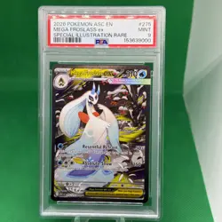 2026 POKEMON ASCENDED HEROES SPECIAL ILLUSTRATION RARE MEGA FROSLASS EX PSA 9 - Image 1