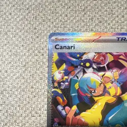 Pokemon TCG Canari Full Art Holo ASC EN 291/217 Illustration Rare Trainer - Image 2