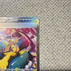 Pokemon TCG Canari Full Art Holo ASC EN 291/217 Illustration Rare Trainer - Image 3
