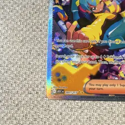 Pokemon TCG Canari Full Art Holo ASC EN 291/217 Illustration Rare Trainer - Image 5