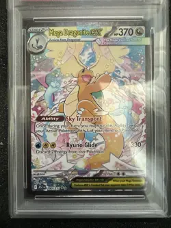 Pokemon Mega Dragonite EX 290/217 Ascended Heroes Holo SIR PSA 10 2026 - Image 2