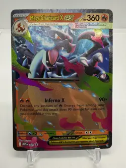 Mega Charizard X ex Ascended Black Star Promo Holo Foil #29 Pokemon TCG - Image 1