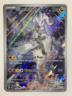 Pokemon TCG: N's Reshiram 167/159 Sv09: Journey Together Holo - Image 1