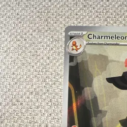Pokemon TCG Charmeleon Scarlet & Violet 151 Alt Art Holo Rare 169/165 2023 - Image 2